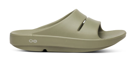 Men's OOahh Sport Flex Slide Sandal - Matt Black
