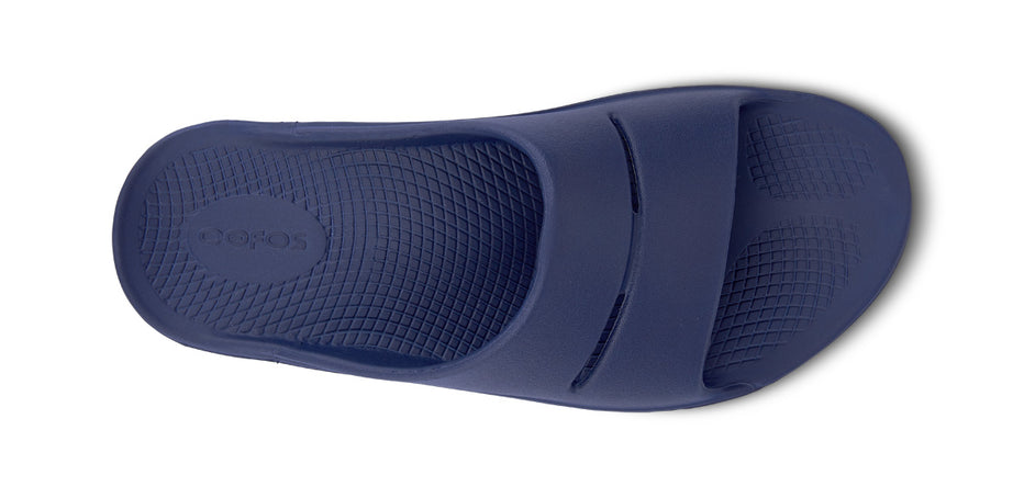 OOFOS Men's OOahh Recovery Slide Sandal - Navy – oofos.co.uk