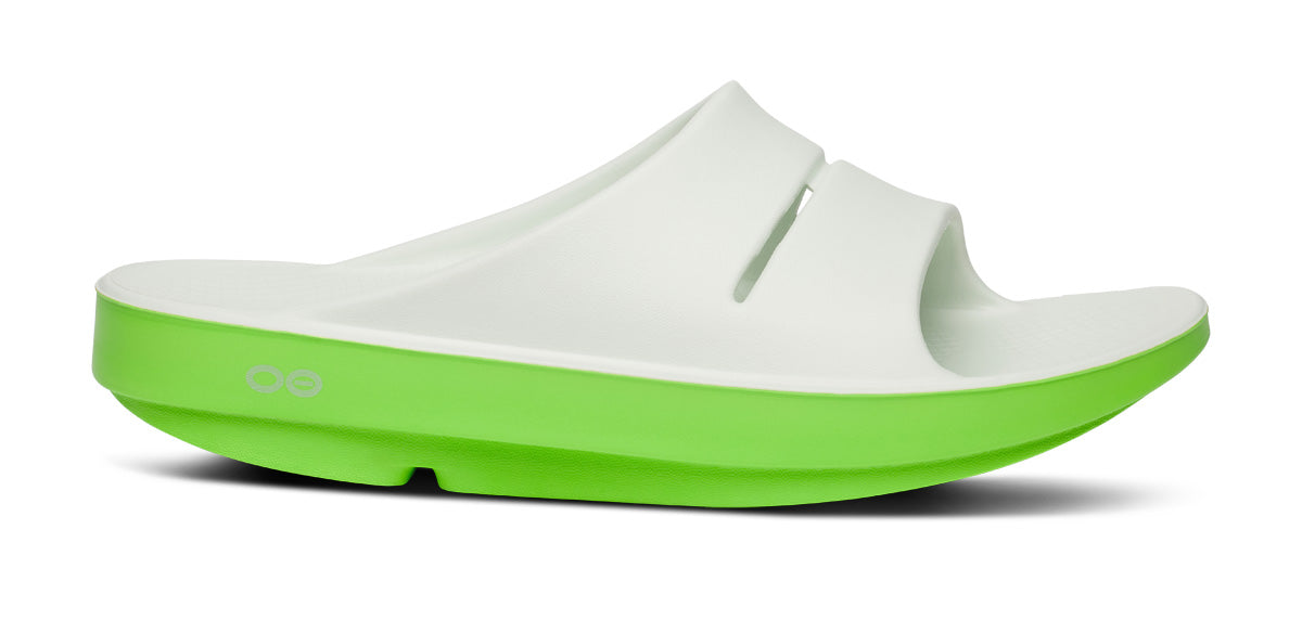 OOFOS Women's OOahh Fused Slide Sandal - Minty Mojito – oofos.co.uk