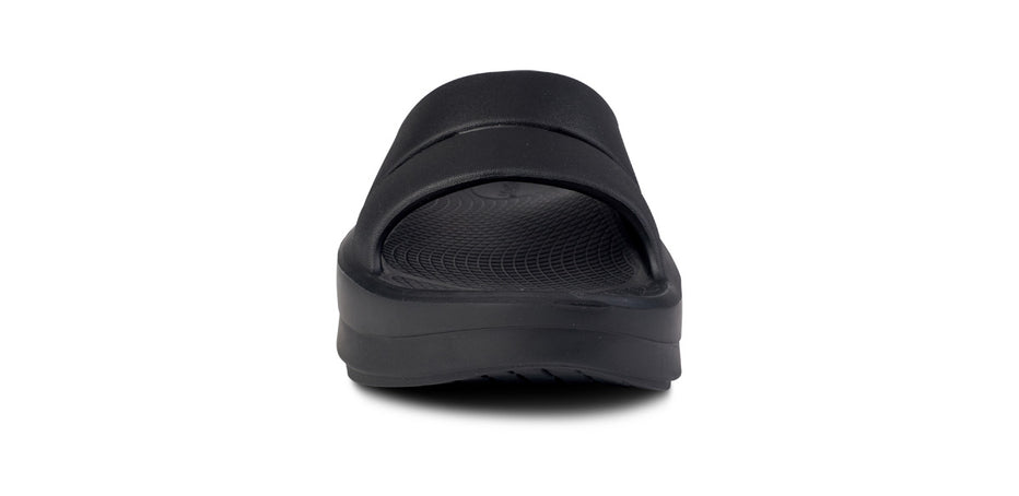 OOFOS Women's OOmega OOahh Recovery Slide Sandal - Black – oofos.co.uk
