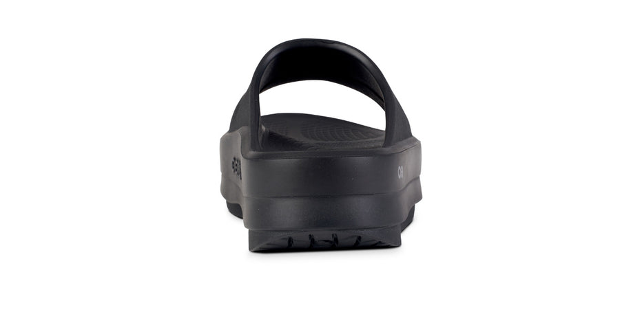 OOFOS Women's OOmega OOahh Recovery Slide Sandal - Black – oofos.co.uk