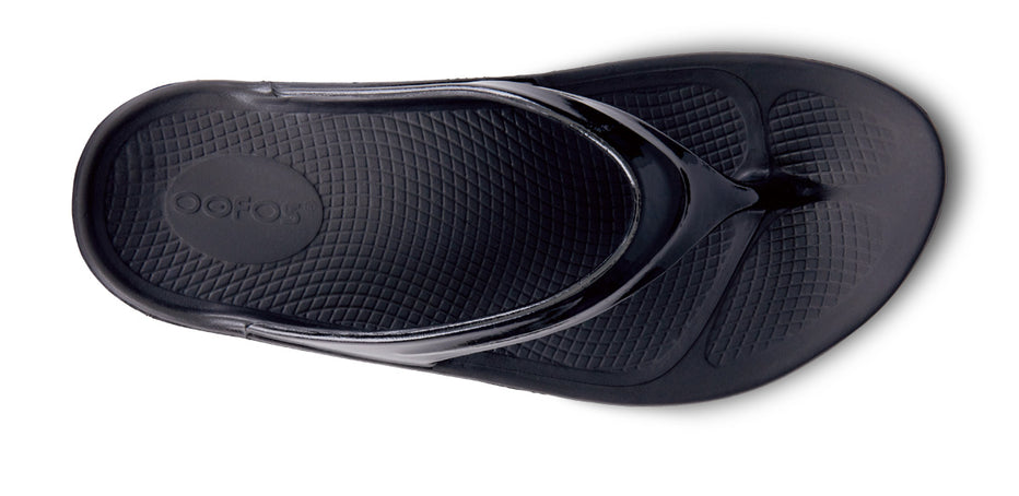(正規品) 新品　OOFOS OOmega OOlala black 25cm OOFOS Women's OOlala Recovery Sandal - Black – oofos.co.uk
