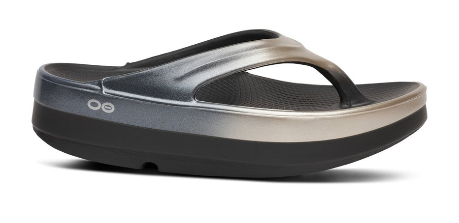 OOFOS Women's OOmega Luxe Recovery Sandal - Latte Fade – oofos.co.uk