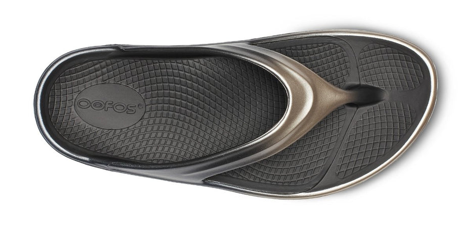 OOFOS Women's OOmega Luxe Recovery Sandal - Latte Fade – oofos.co.uk