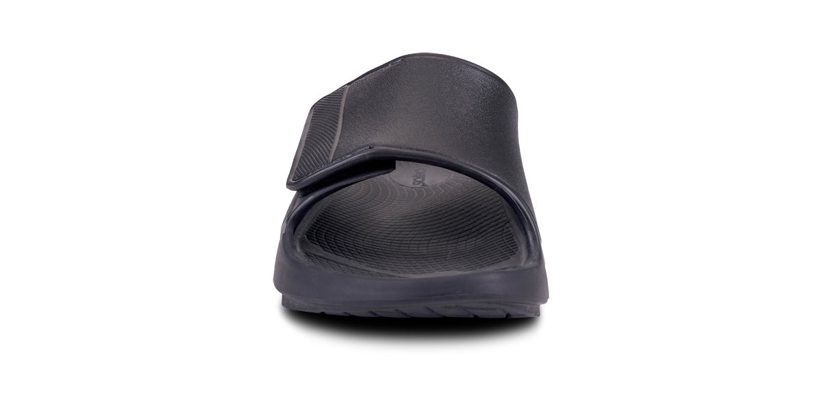Men's OOahh Sport Flex Slide Sandal - Matt Black
