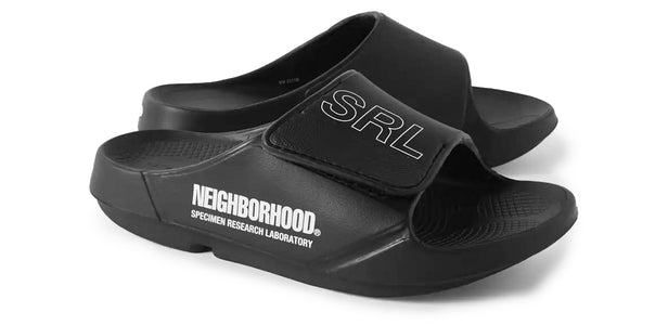 Men's OOahh Sport Flex Slide Sandal - OOFOS x Neighborhood