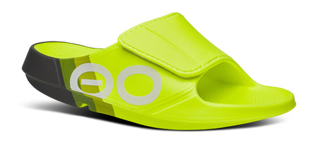 Men's OOahh Sport Flex Slide Sandal - Smoke Rally – oofos.co.uk