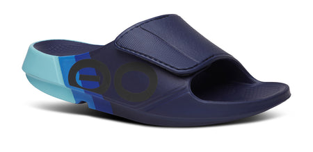 OOFOS Women's OOahh Sport Recovery Slide Sandal - Black