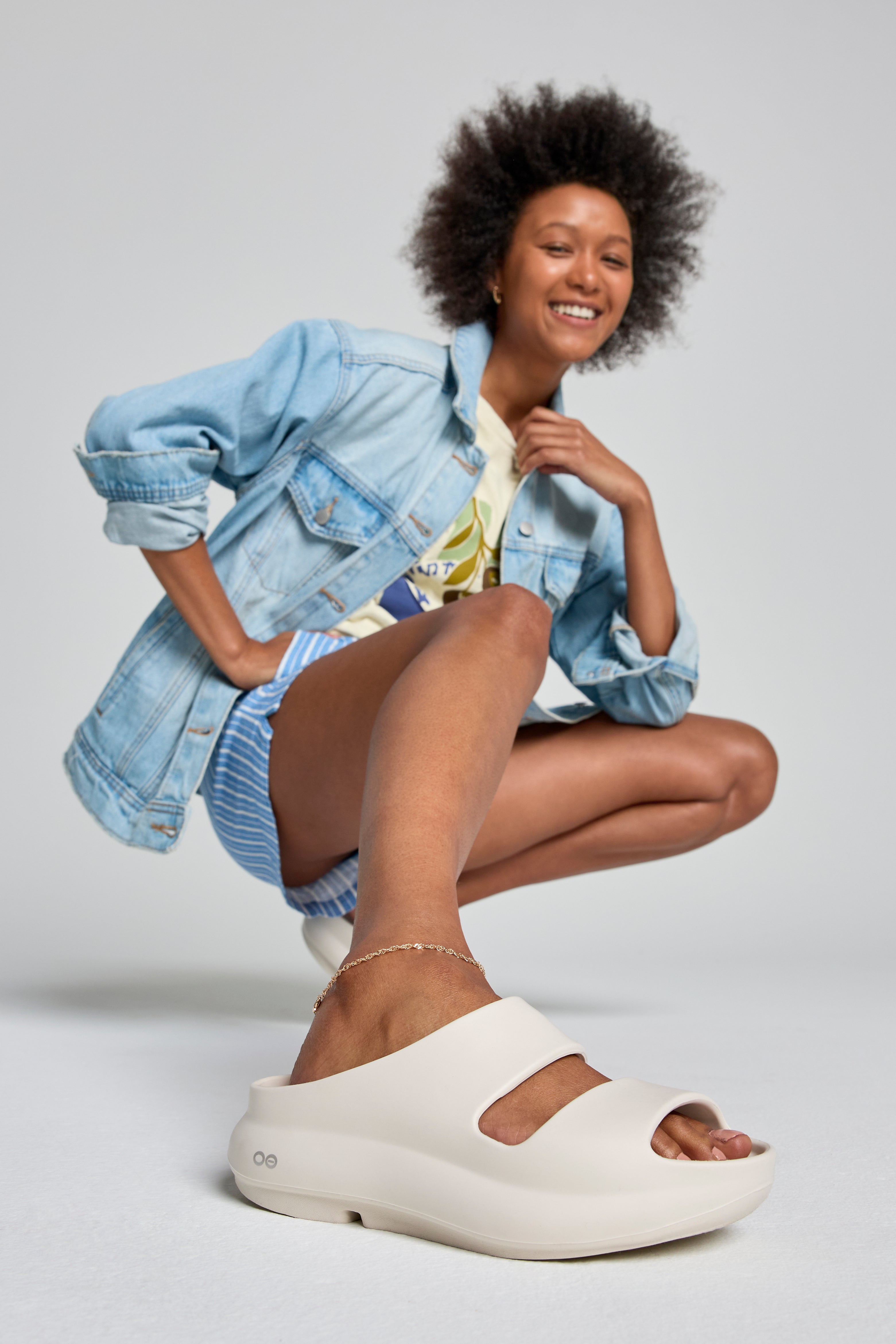 Women's OOyea Slide Sandal - Chalk