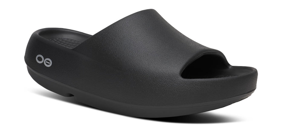 OOFOS Men's OOahh Plus Slide Sandal - Black – oofos.co.uk