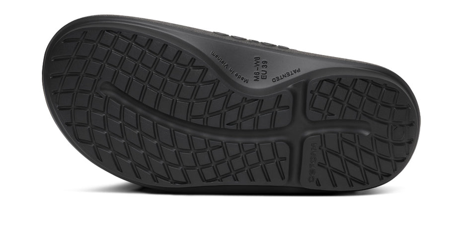 OOFOS Women's OOahh Plus Slide Sandal - Black – oofos.co.uk