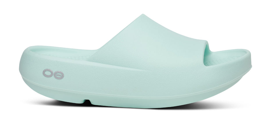 OOFOS Women's OOahh Plus Slide Sandal - Mint – oofos.co.uk