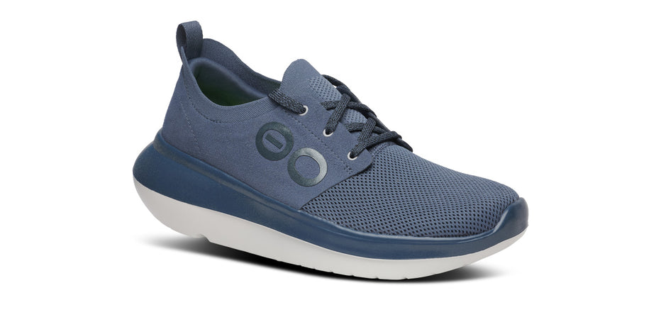 Men's OOmy Stride - Moroccan Blue – oofos.co.uk