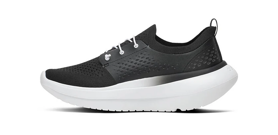 Men's OOmy Stride X1 - White/Black – oofos.co.uk