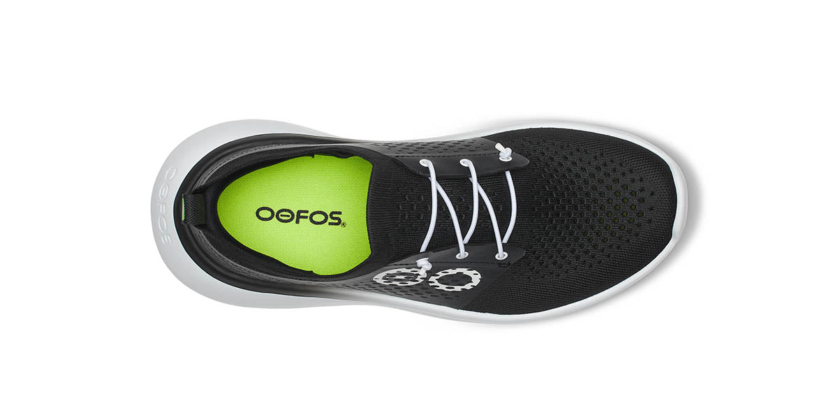 Men's OOmy Stride X1 - White/Black – oofos.co.uk