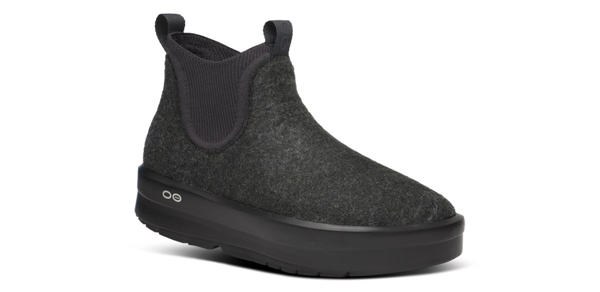 靴 OOFOS OomegaW8 EU39 OOFOS Women's OOmega Londoner Recovery Boot - Black – oofos.co.uk