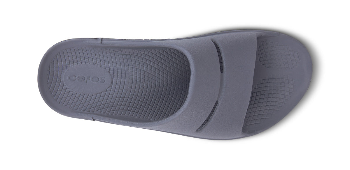 OOFOS Men's OOahh Recovery Slide Sandal - Slate – oofos.co.uk