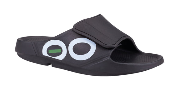 Men's OOahh Sport Flex Slide Sandal - Black