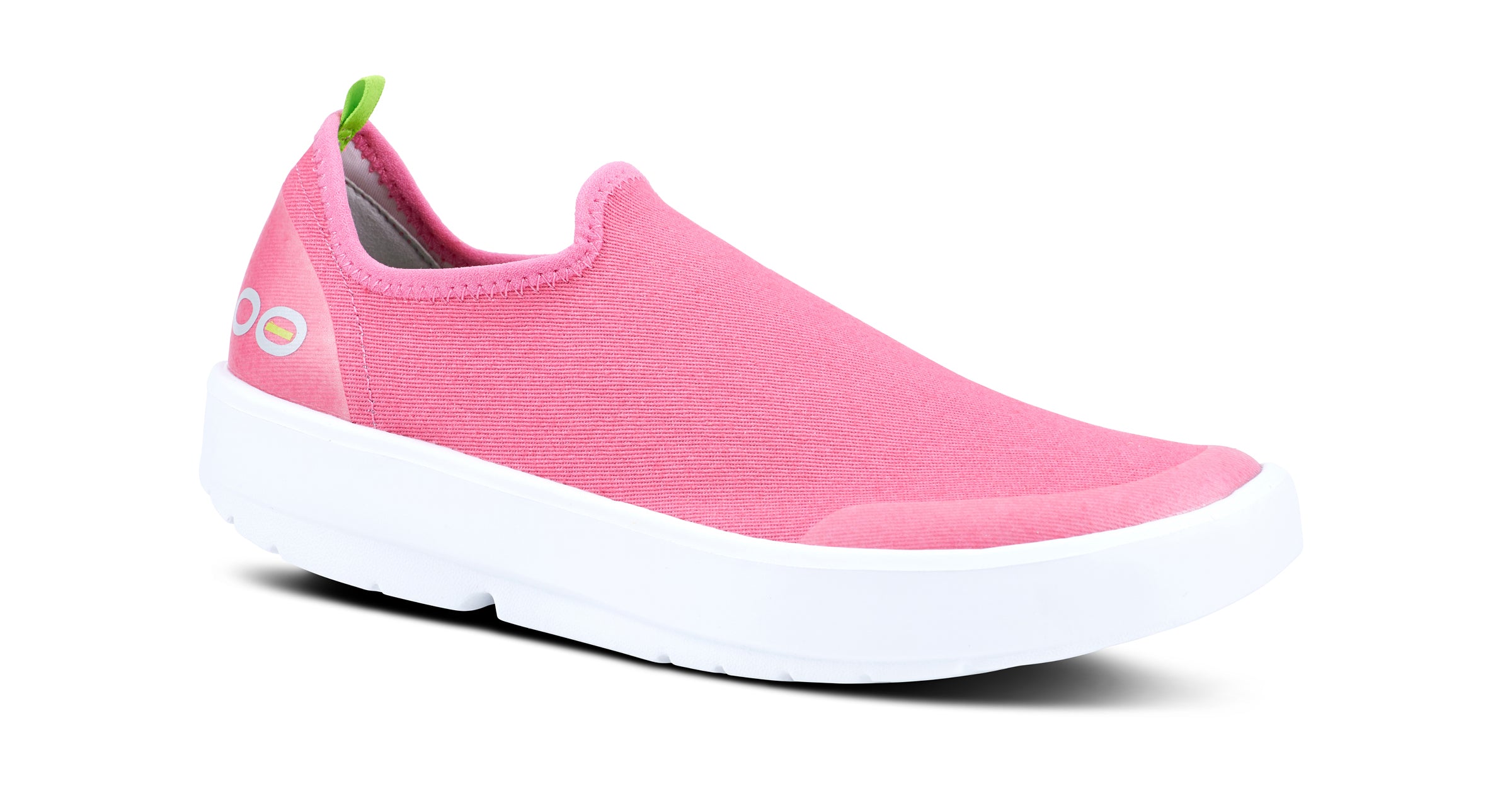 Women's OOmg eeZee Low Shoe - White Pink