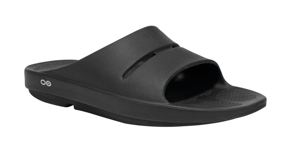 OOFOS Men's OOahh Recovery Slide Sandal - Black – oofos.co.uk